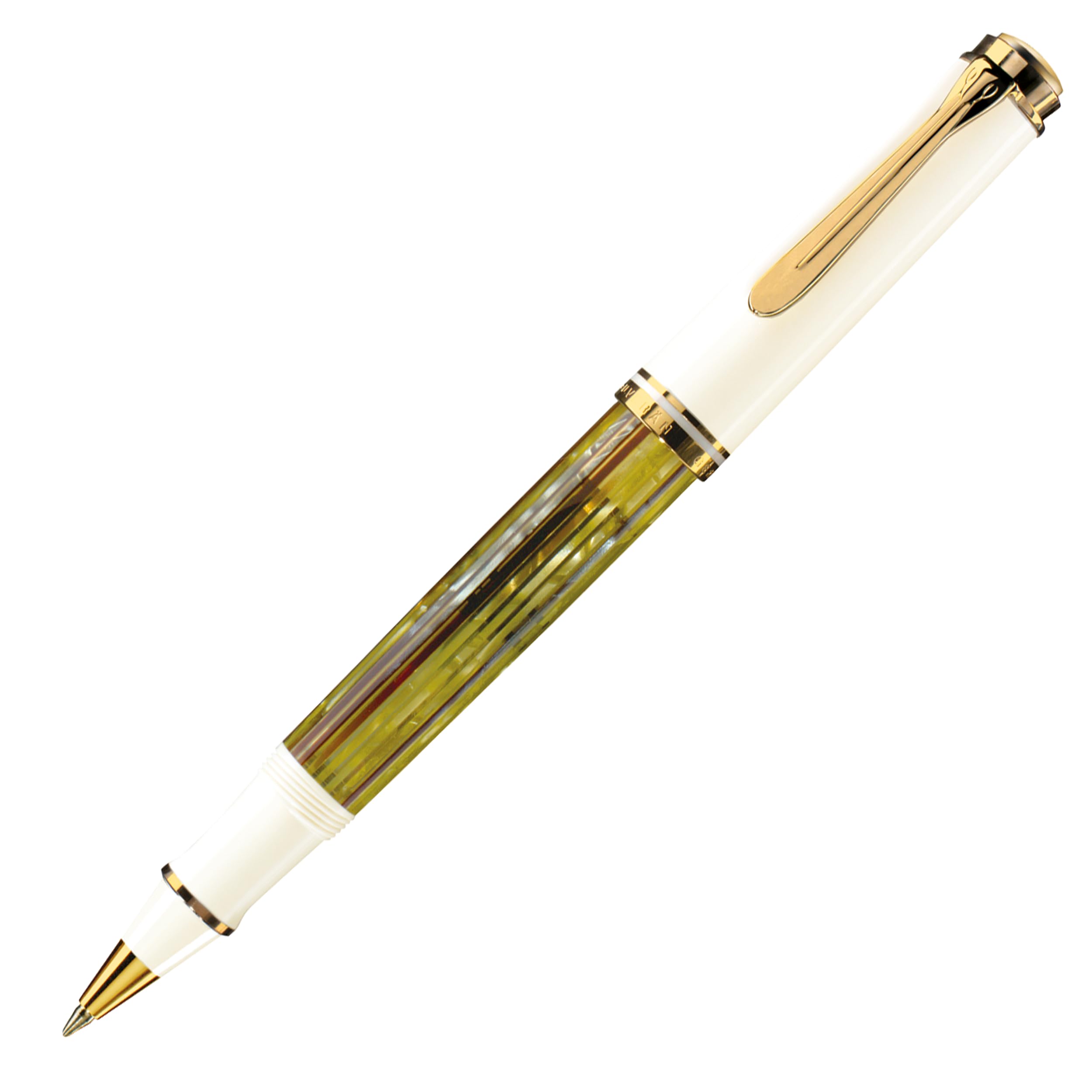 Amazon | Pelikan 高級 Souveran R400 ローラーボールペン - ブラック